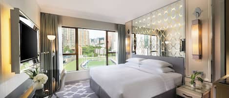 1 yatak odası, anti alerjik yatak takımı, kuştüyü yorgan, minibar