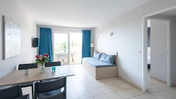 Huoneisto (Appartement 1 chambre 4 personnes) | Silitysrauta/-lauta, ilmaiset vauvansängyt, ilmainen Wi-Fi
