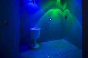 Sales de tractament per a parelles, sauna i banyera d'hidromassatge