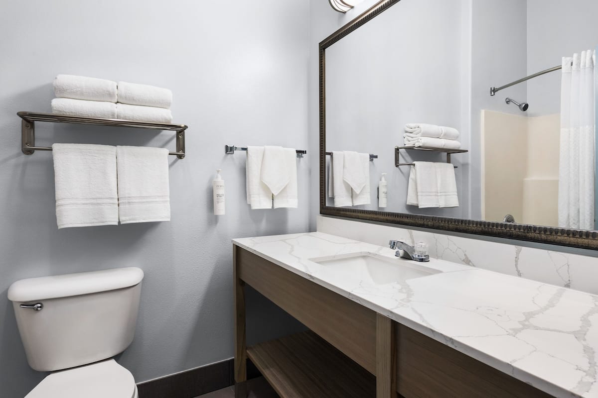 1 bedroom, pillow-top beds, in-room safe, desk