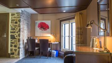 Chambre Junior, 2 grands lits | Literie hypoallergénique, bureau