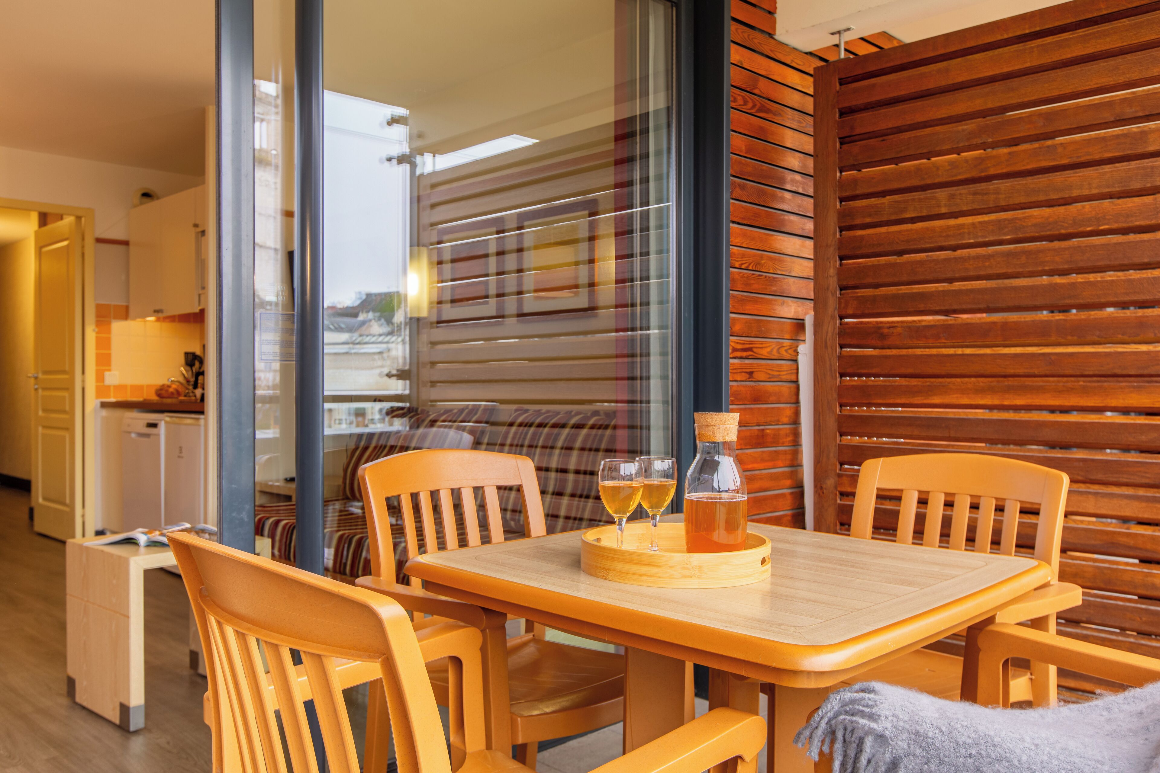 Appartement 5 personnes - 1 chambre - Terrasse ou balcon | Terrasse/Patio