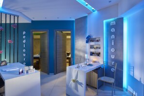 Sauna, bagno turco/hammam, trattamenti per il corpo, manicure/pedicure