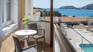 Family Room, 2 Bedrooms, Sea View | Terrace/patio