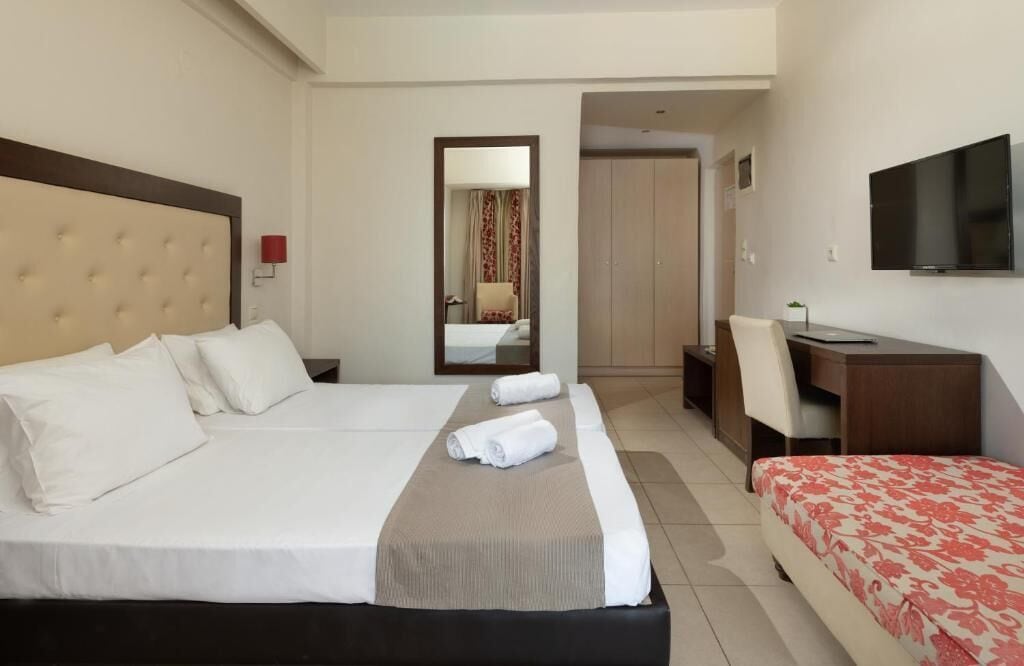 In-room safe, iron/ironing board (on request), WiFi (free)