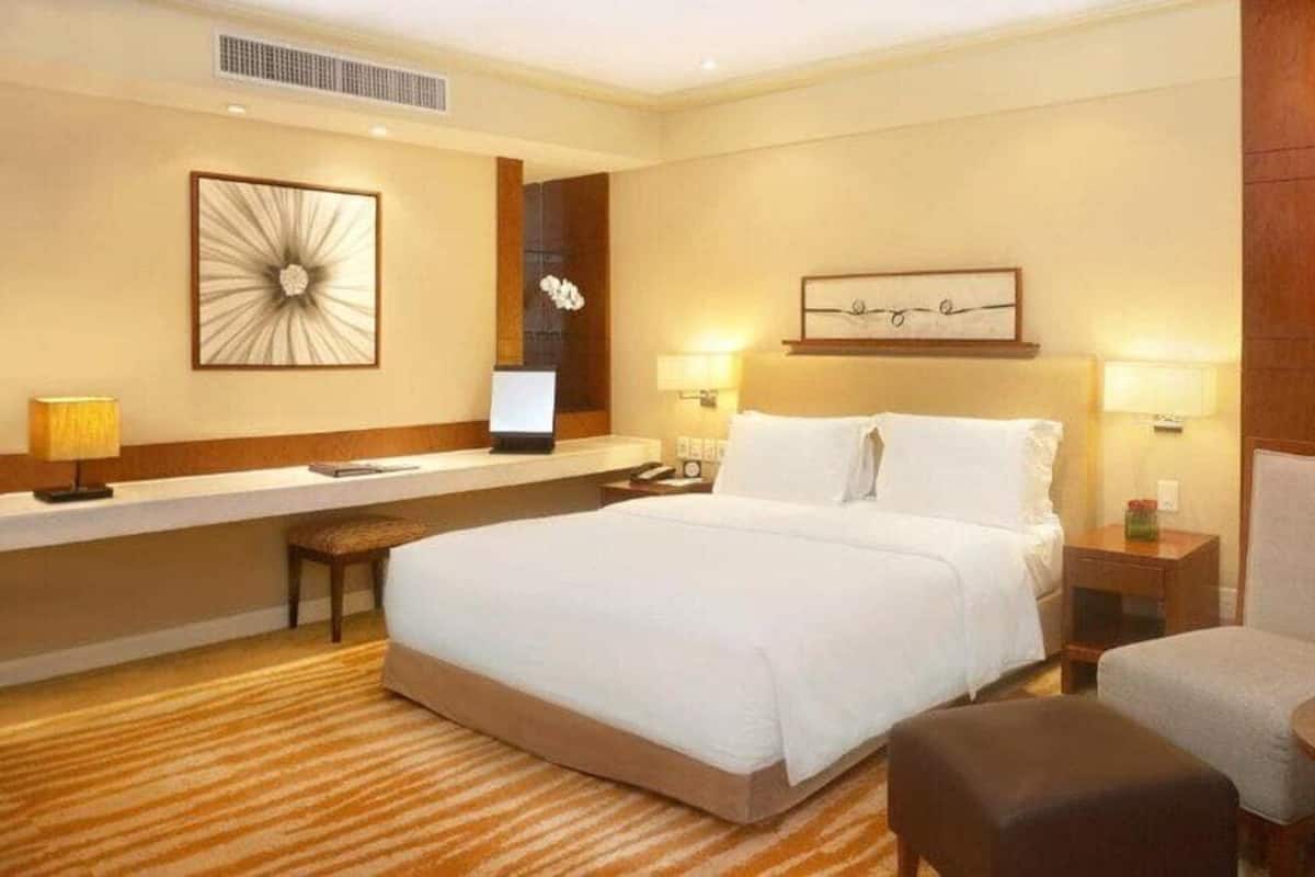 In-room safe, desk, blackout drapes, iron/ironing board