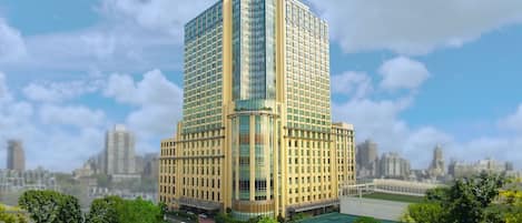 Façade de l’hébergement