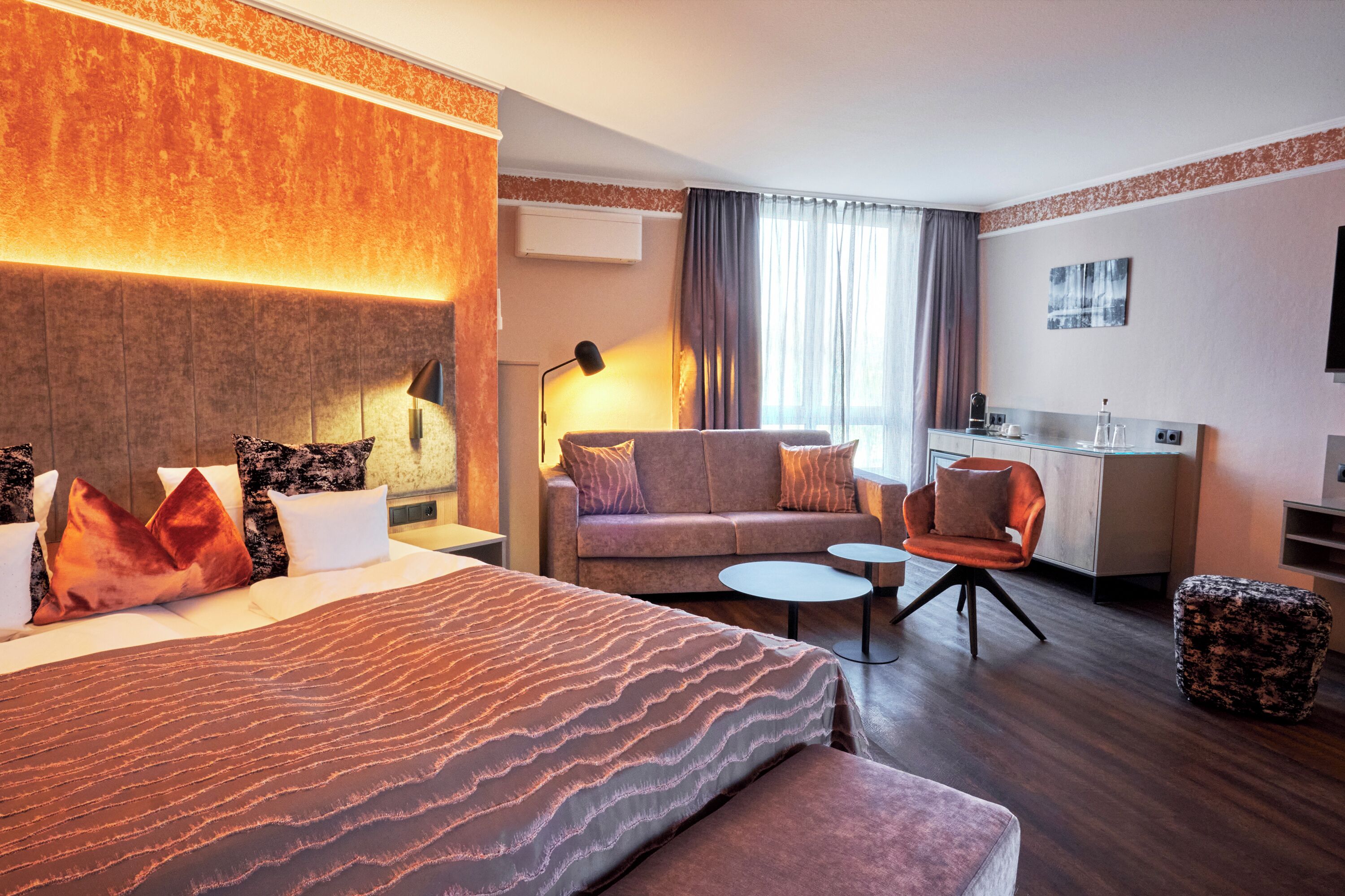 Junior-Studiosuite | Allergikerbettwaren, Daunenbettdecken, Minibar, Schreibtisch