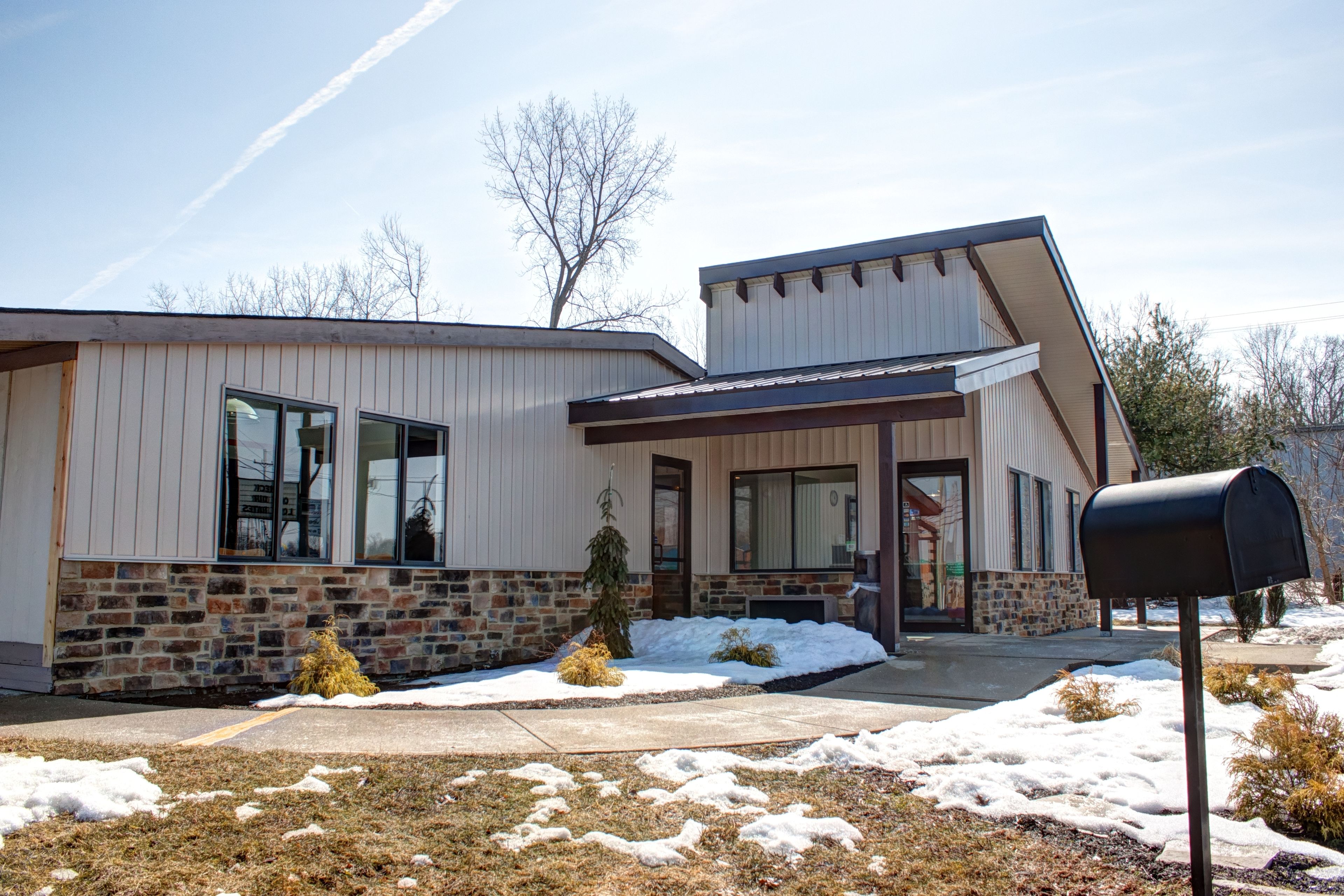 Entrada de la propiedad