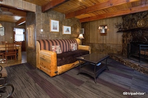 TV, fireplace, ping pong - Golden Bear Cottages (Big Bear Lake)