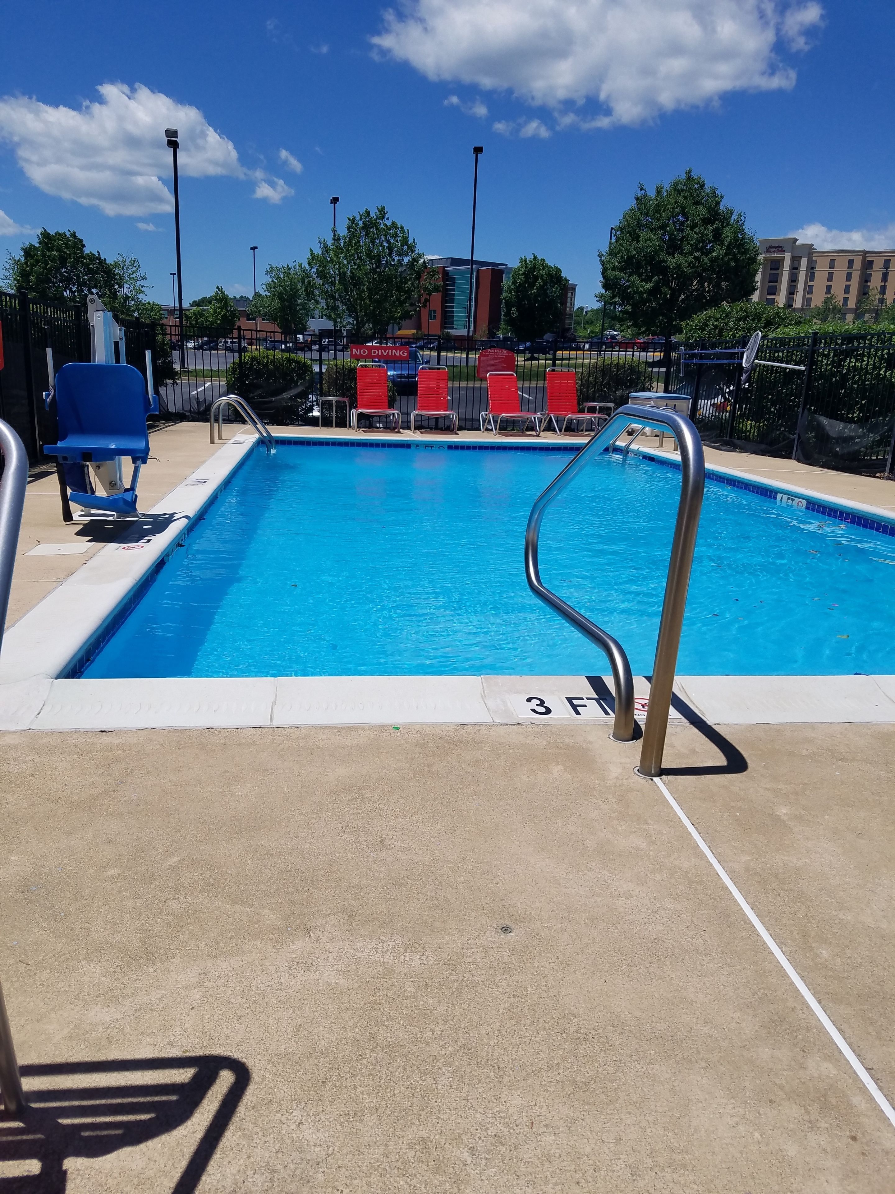 seasonal outdoor pool