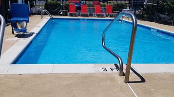 Piscina a l'aire lliure de temporada