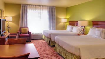 In-room safe, iron/ironing board, free cribs/infant beds, free WiFi