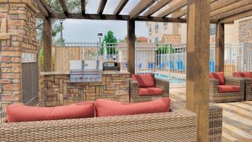 Vue depuis l’hébergement