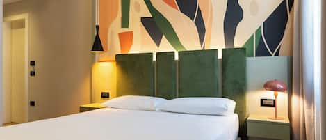 Draps en coton égyptien, literie de qualité, couette en duvet, minibar