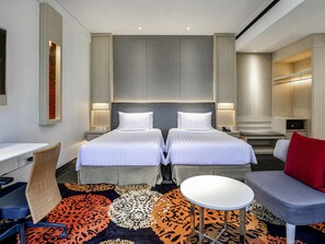 1 habitación, minibar, caja de seguridad en la habitación y escritorio 