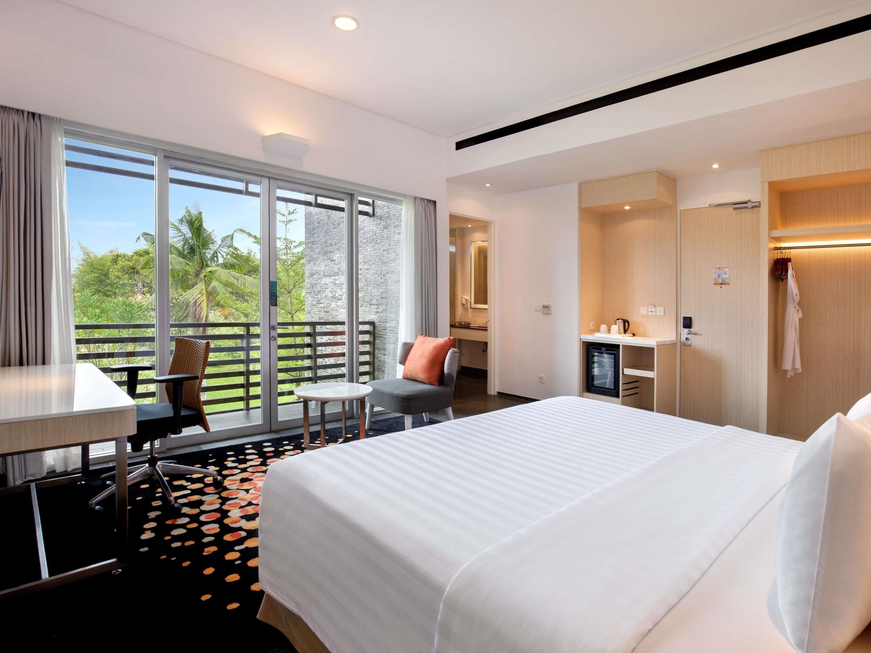 Minibar, in-room safe, desk, blackout drapes