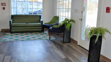 Sala de estar en el lobby