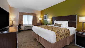 Caja de seguridad en la habitación y escritorio