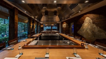 Lunch and dinner served, Japanese cuisine