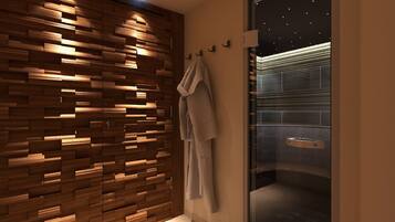 Sauna, steam room