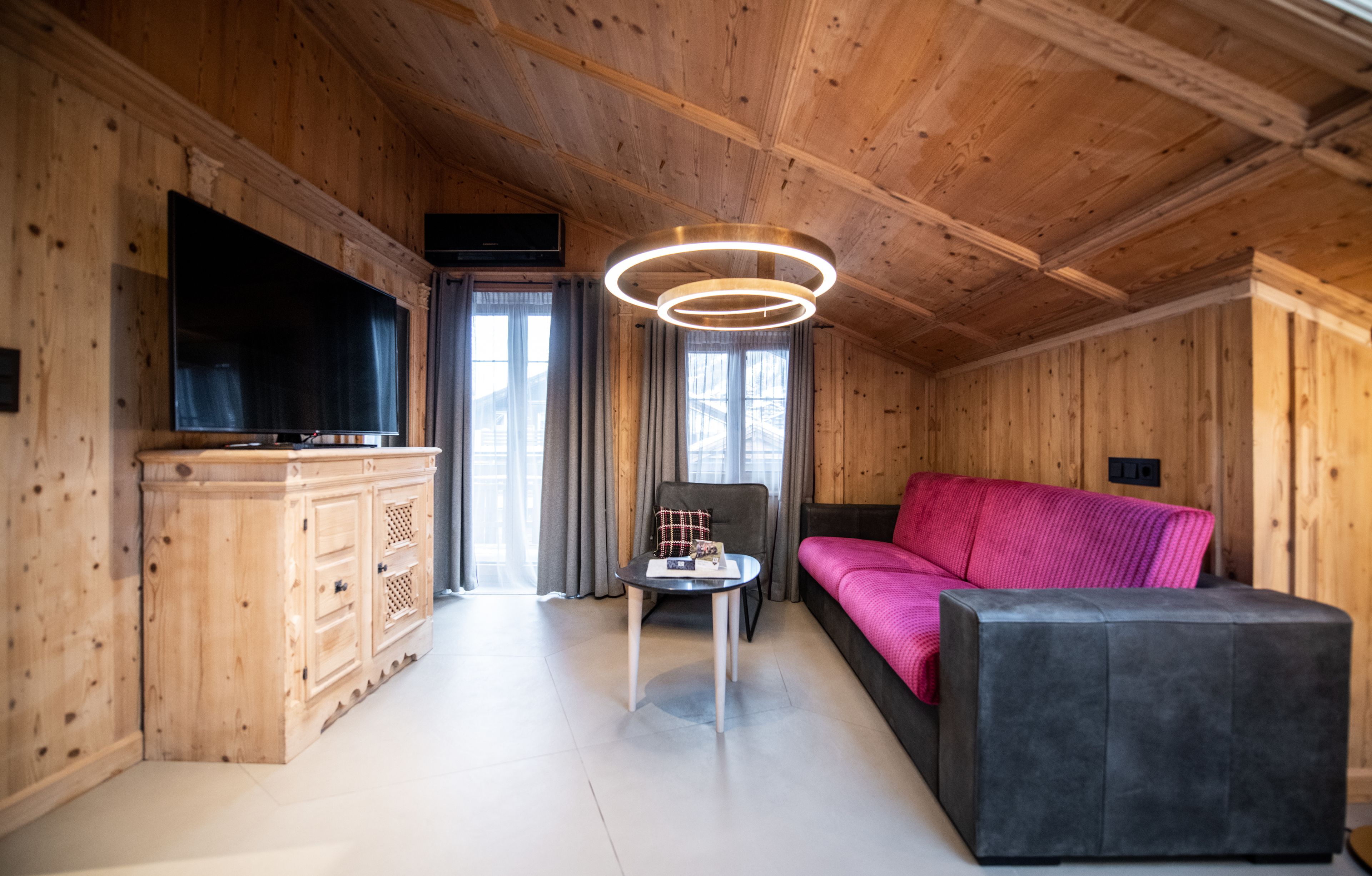 family suite | living area | flat-screen tv