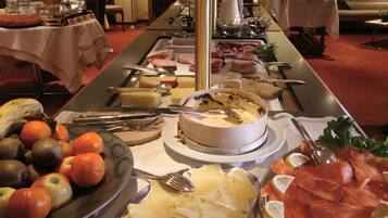 Gratis frukostbuffé varje dag