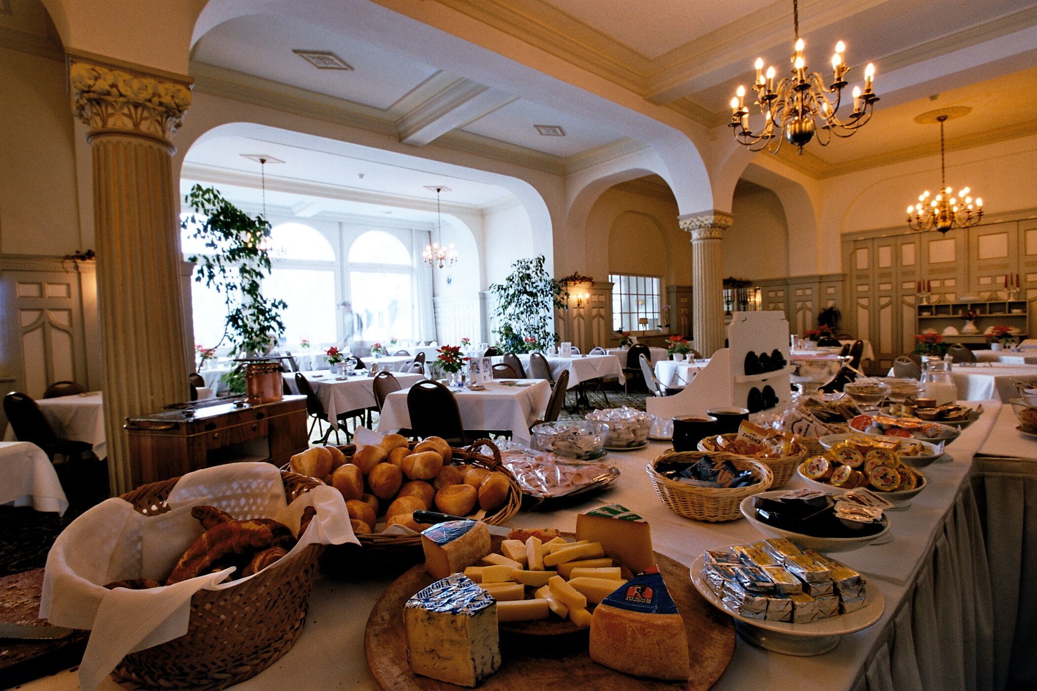 Petit déjeuner buffet compris tous les jours