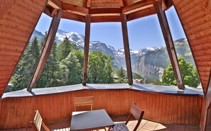 View from property - Hotel Silberhorn - Residences & Spa Wengen (Lauterbrunnen)