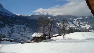 Blick von der Unterkunft