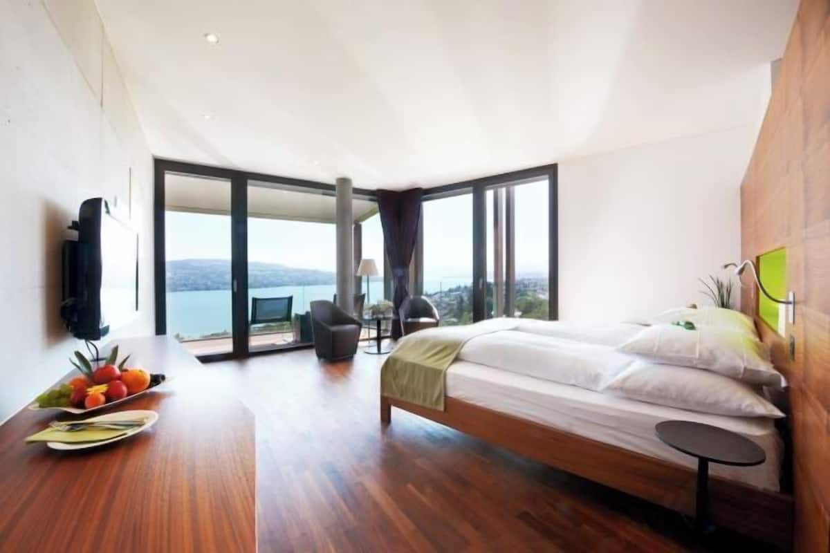 1 quarto, roupas de cama premium