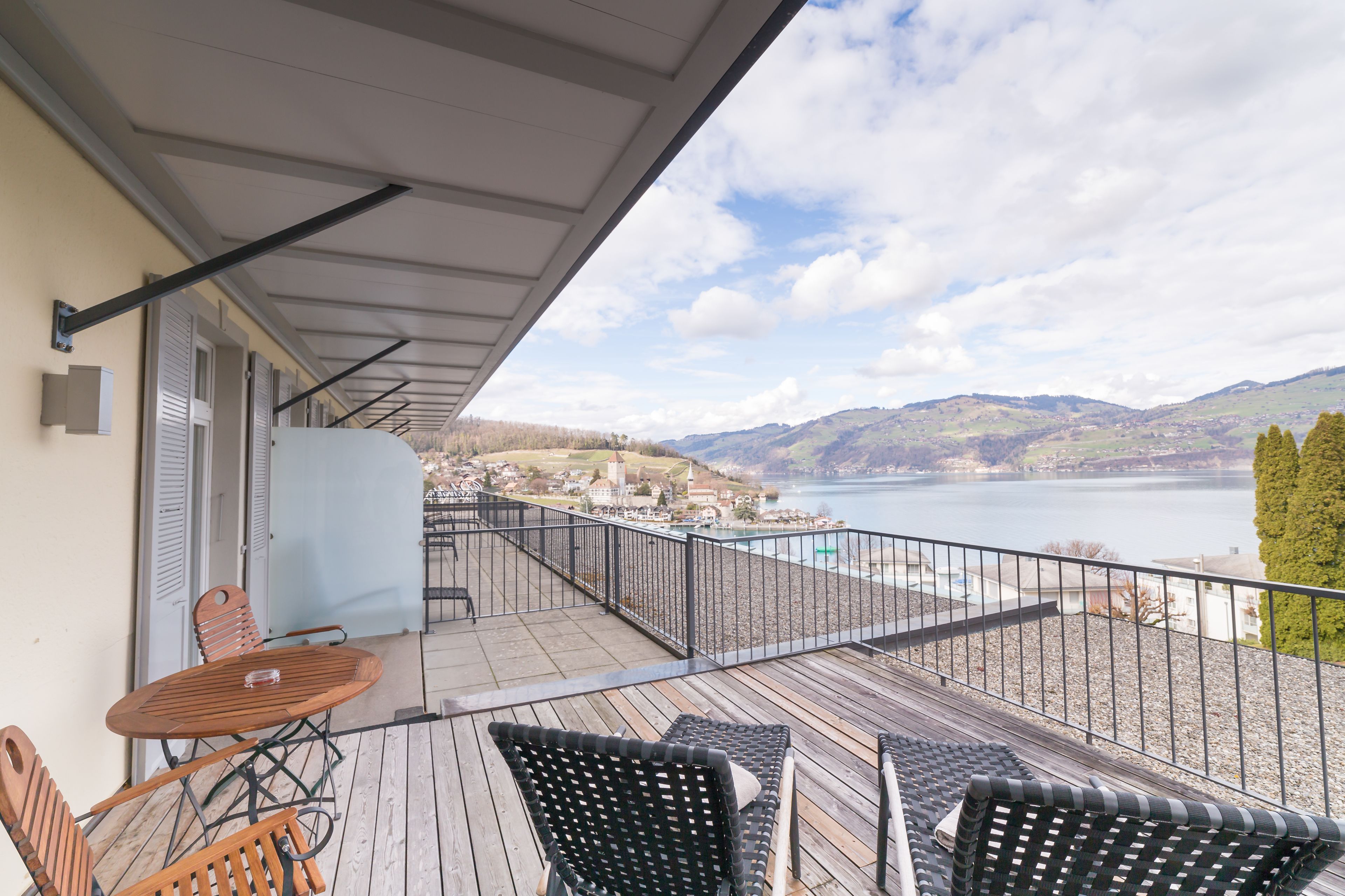 panorama double room with lake view  | lake view