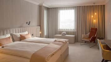 Superior Double Room | Egyptiske bomuldslagner, premium-sengetøj, Tempur-Pedic-senge, minibar