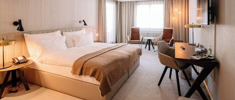 Superior Double Room | Hypo-allergenic bedding available, down comforters, Tempur-Pedic beds