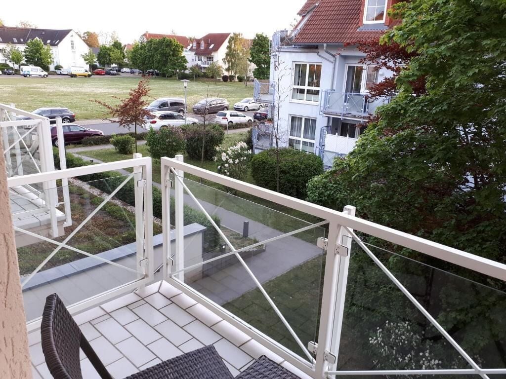 슈피리어 더블룸, 발코니, 마당 전망 | 인터넷