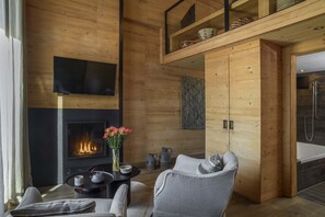 Living area - Unique Hotel Post (Zermatt)