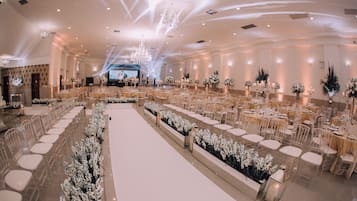 Indoor wedding