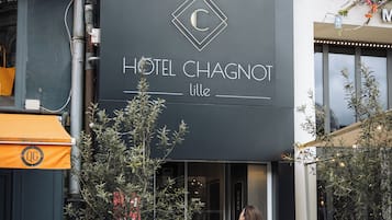 Voorkant van accommodatie