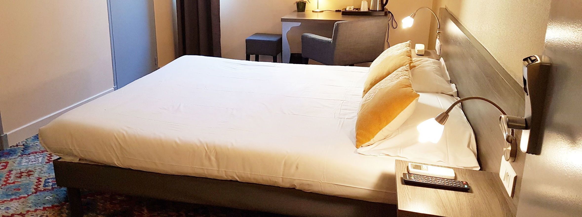 In-room safe, desk, blackout drapes, iron/ironing board