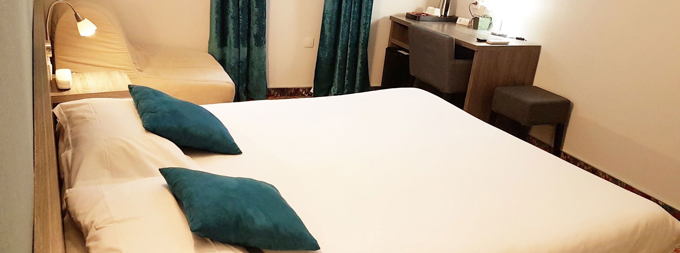 In-room safe, desk, blackout drapes, iron/ironing board