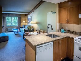 Suite, 1 Bedroom | In-room safe, desk, blackout drapes, iron/ironing board
