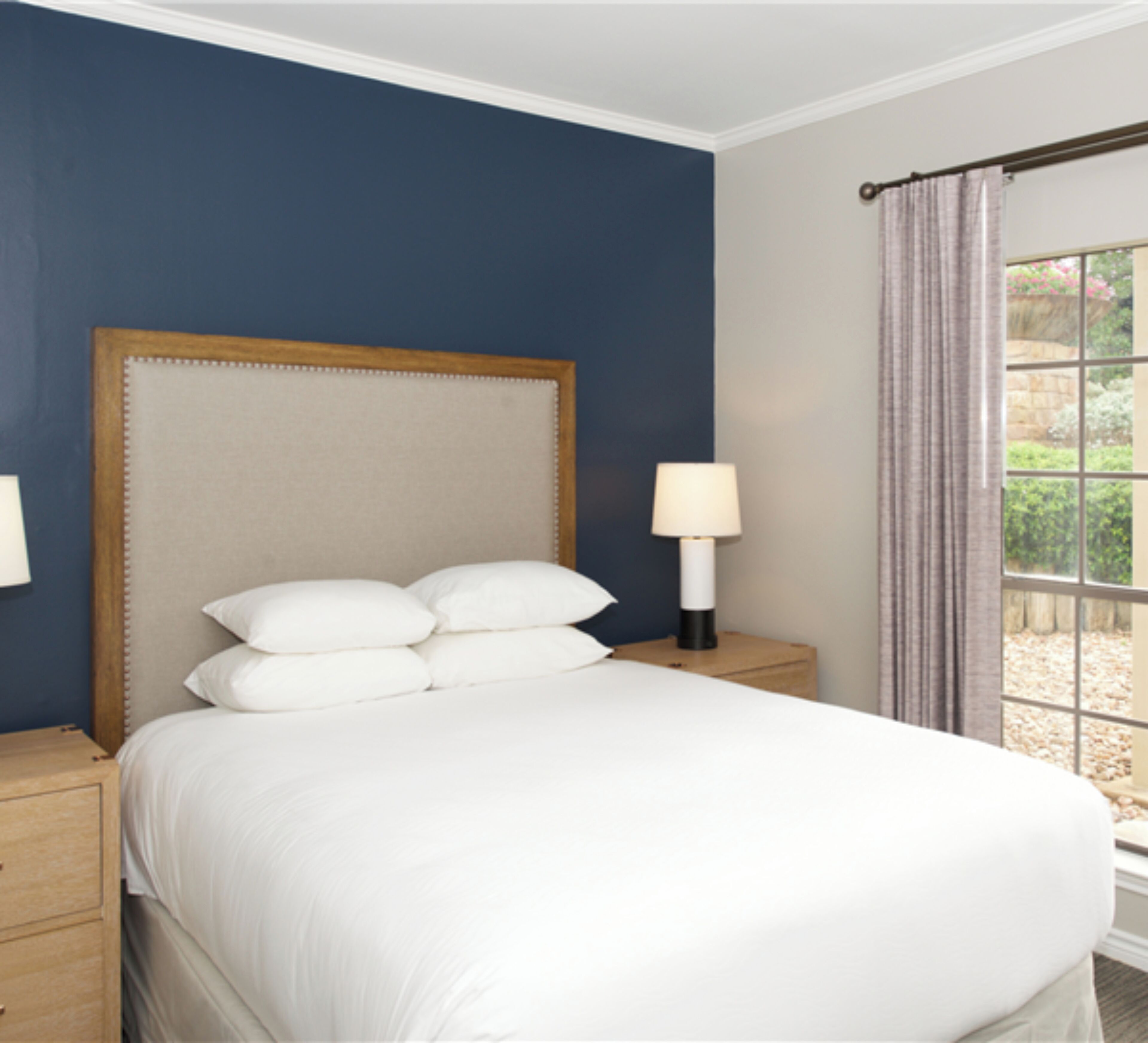 Premium bedding, pillow-top beds, in-room safe, desk