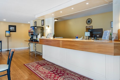 Recepción. Coachman Inn