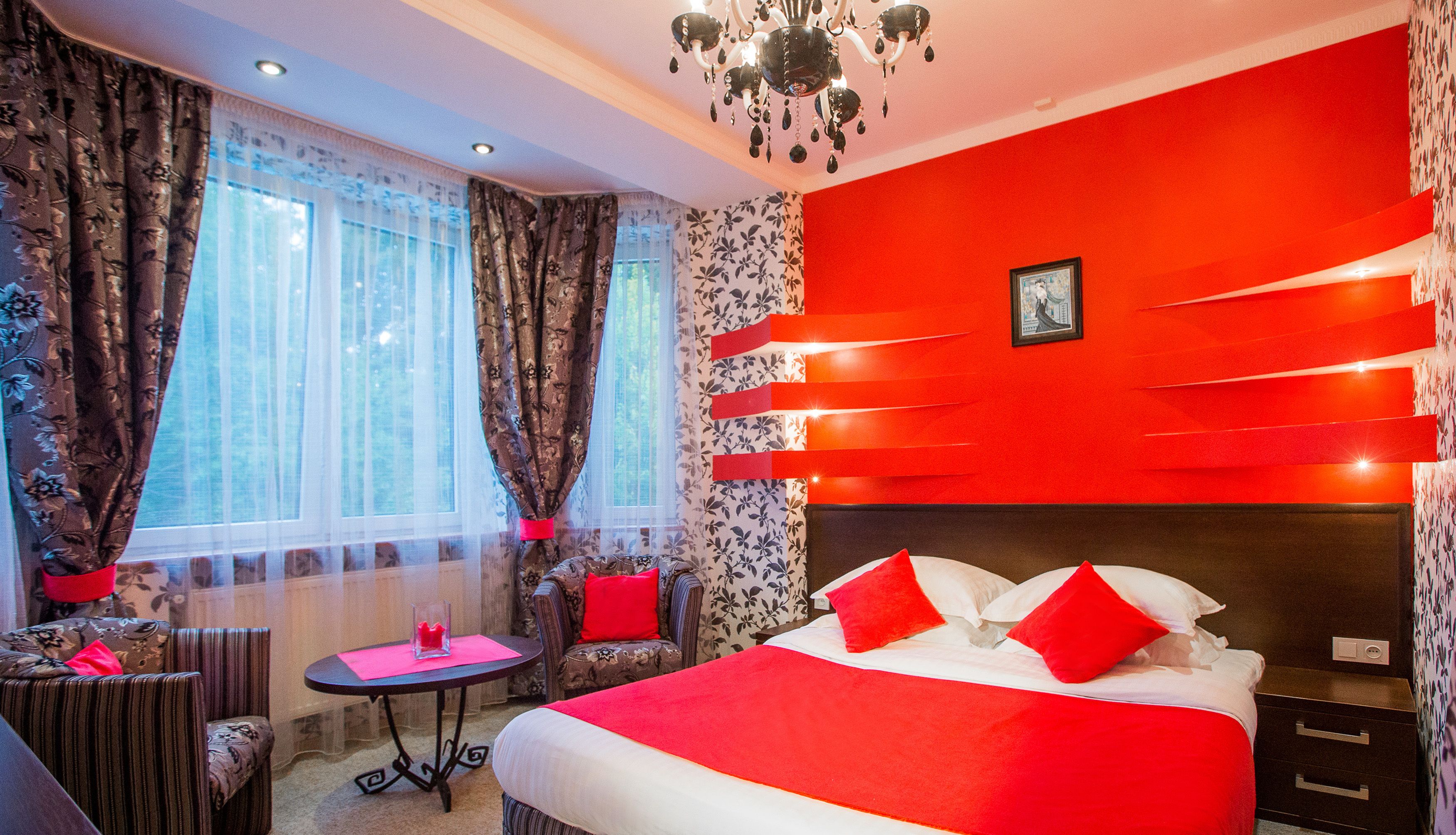 Dobbeltrom – superior | Sengetøy av topp kvalitet, minibar og safe på rommet