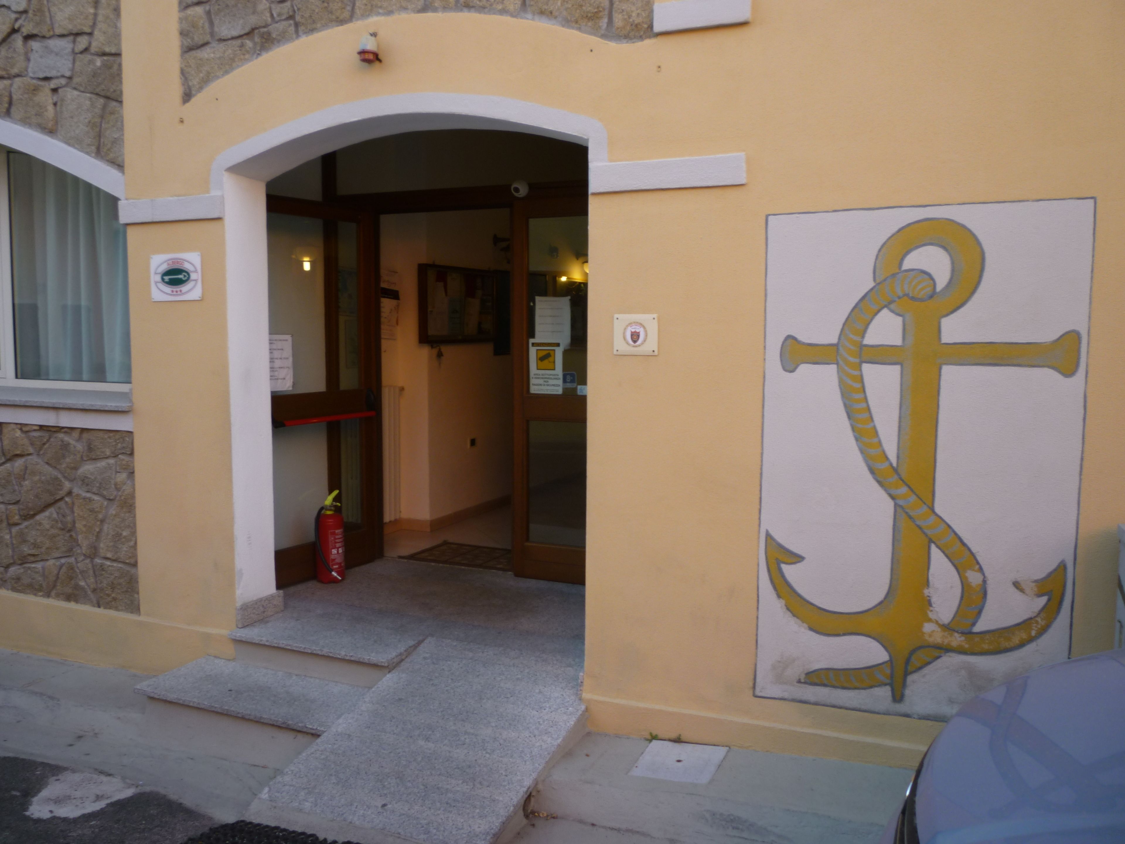 Façade de l’hébergement