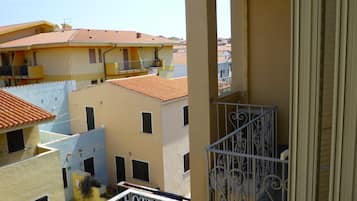 Blick von der Unterkunft