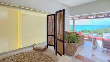 Presidentiële kamer, 1 kingsize bed | Badkamer met douche