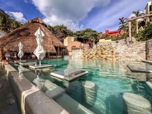 Poolside bar
