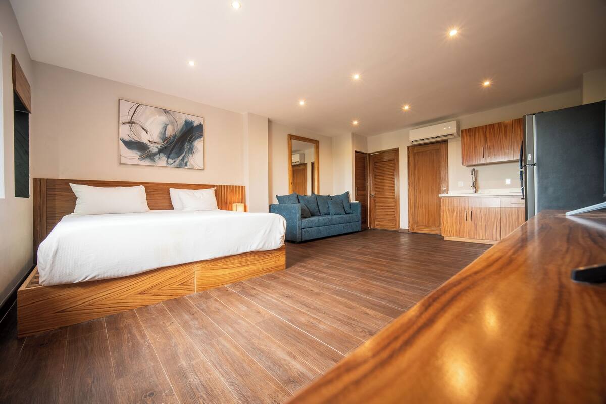 studio king size city view | 1 bedroom, premium bedding, in-room safe, individually decorated