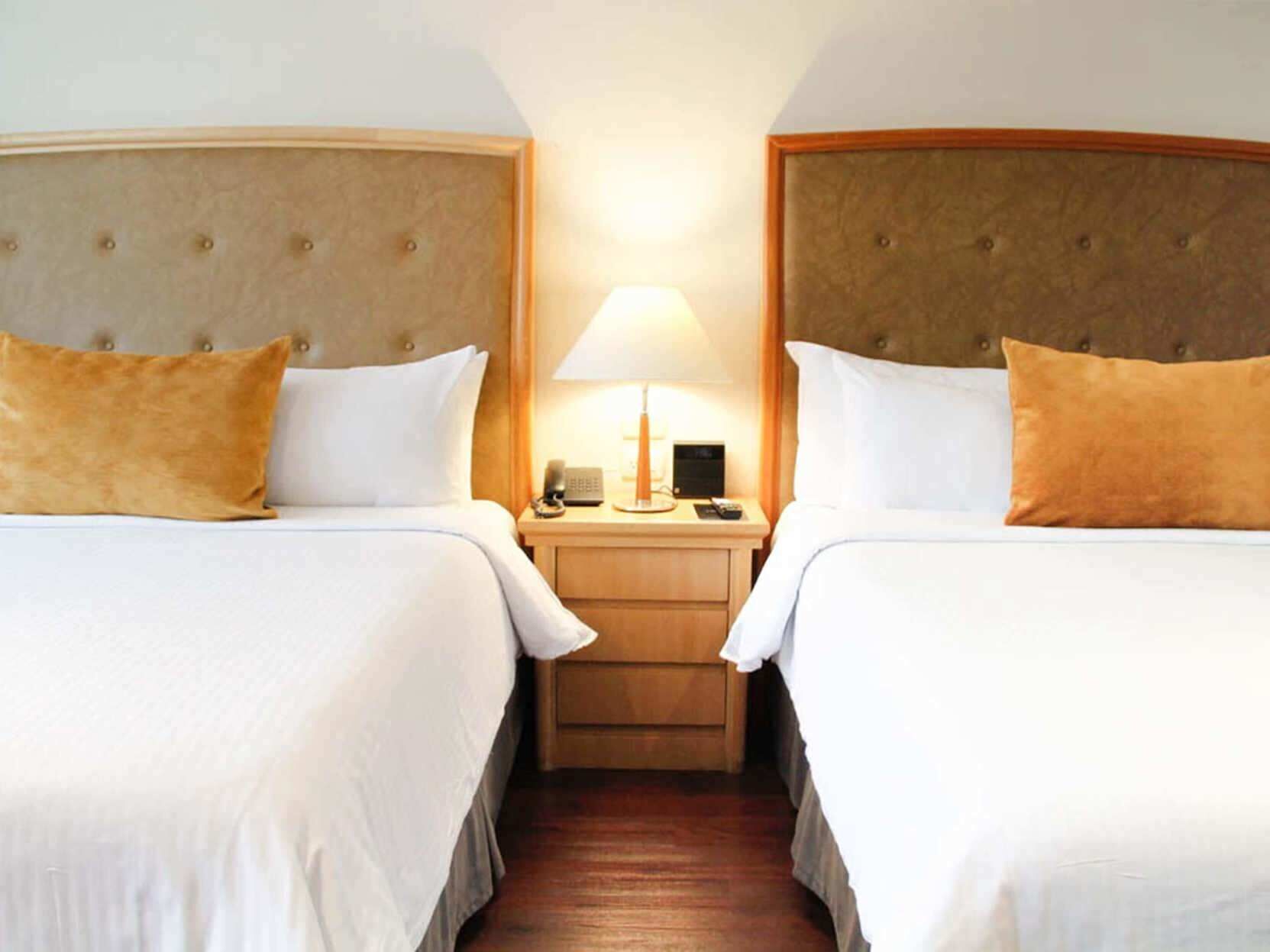 In-room safe, desk, laptop workspace, soundproofing